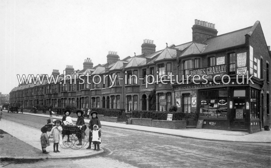 Cavendish Road, Highams Park, Chingford, London. c.1910's.